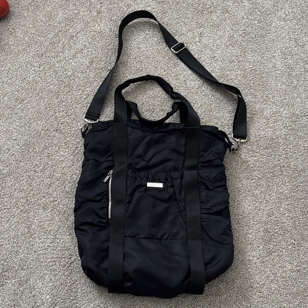 Stylish Black Yoga Bag